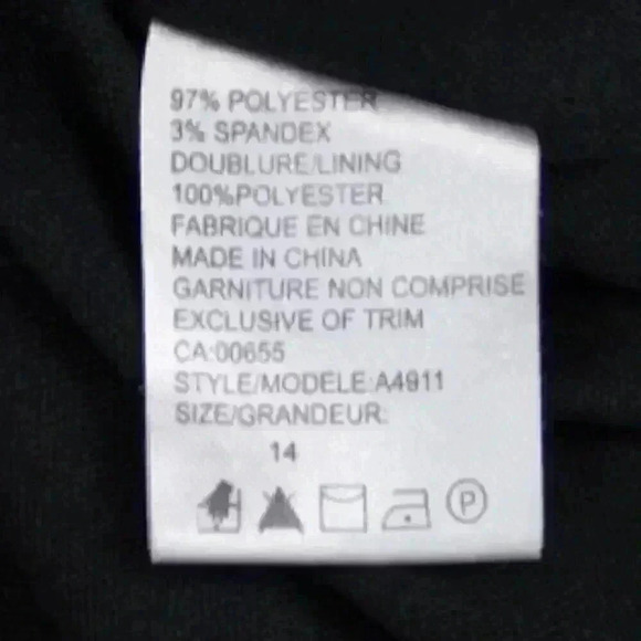 RW & CO‎ lined floral dress SIZE 14 - Picture 8 of 8